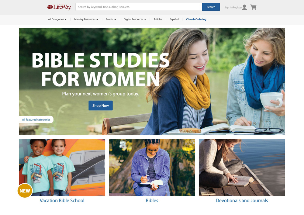 LifeWay.com Screenshot